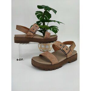 Vionic Women's Torrance Brown Suede Heels Size 9 US